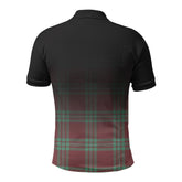 MacGregor Hunting Ancient Tartan Crest Polo Shirt - Thistle Black Style